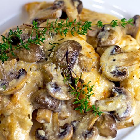 Mushroom Asiago Chicken Mushroom Asiago Chicken, Asiago Chicken, Chicken Entrees, Chicken Main Dishes, Think Food, Asiago, Poultry Recipes, Main Meals, Turkey Recipes