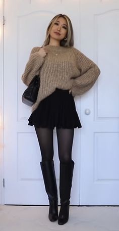 Trendy Outfit Ideas, Winter Fashion Outfits Casual, Fall Outfit Ideas, Trendy Outfit, Trendy Fall, Midi Skirts, Autumn Outfit, Outfit Inspo Fall, Business Casual Outfits