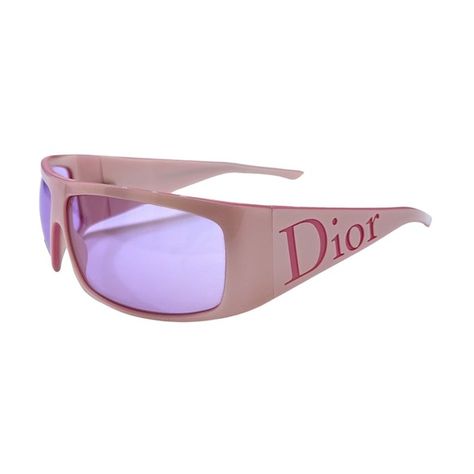 Dior by John Galliano Pink Sunglasses Y2K Vintage 2000s Fashion Icons, Sunglasses Y2k, Y2k Archive, Dior By John Galliano, Pink Frame, Y2k Accessories, Pink Wrap, Dior Accessories, Archive Fashion