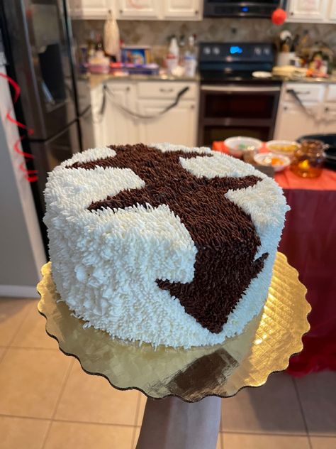 Appa Cake The Last Airbender, Avatar The Last Airbender Birthday Cakes, Avatar Cake, Avatar Birthday, Avatar Party, Birthday Moodboard, Atla Art, 14th Birthday Cakes, Ideas Cumpleaños