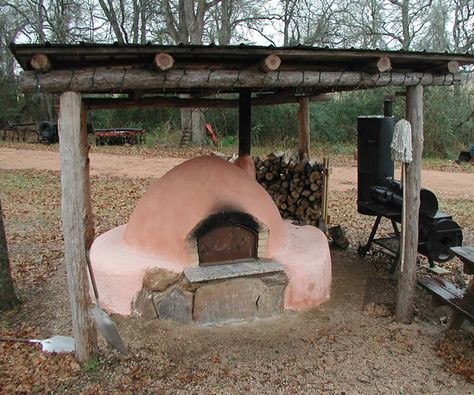 adobe ovens - Google Search Cob Oven, Outdoor Cooking Area, Bread Oven, Wood Oven, Outdoor Oven, Garden Greenhouse, Oven Cooking, Cooking Area, Summer Projects