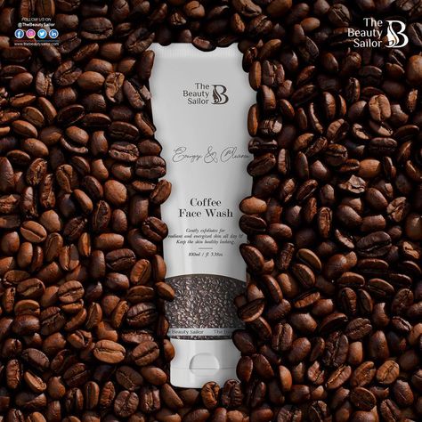 Coffee Face Wash Coffee Face Wash, Face Wash For Glowing Skin, Energy In The Morning, Face Wash For Oily Skin, Vitamin C Face Wash, Bad Skin, Dry Oily Skin, Coffee Extract, Swollen Eyes