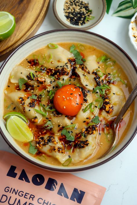 Miso Soup Recipe, Small Bites Appetizers, Vegetable Dumplings, Wonton Cups, Dumpling Soup, Spicy Ramen, Dumplings For Soup, Garlic Noodles, Crispy Rice