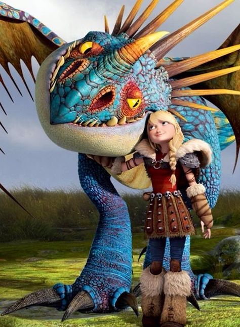 Astrid and Stormfly Hicks Und Astrid, Hiccup And Toothless, Hiccup And Astrid, Viking Costume, Dreamworks Dragons, Httyd Dragons, Dragon Party, Dragon Trainer, Dragon 2