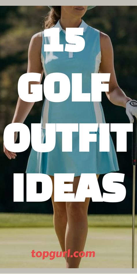 15 Stylish Golf Outfits to Slay On & Off the Green. Chic Golf Outfits Women, Women's Golf Outfit, What To Wear Golfing Women, Golf Theme Party Outfit, What To Wear To Topgolf, Golf Tournament Outfit Women Spectator, Golf Tournament Outfit, Trendy Footwear, Shorts Comfy