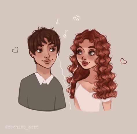 Better Than The Movies Fanart, Liz And Wes, Movies Fanart, Better Than The Movies, Commissions Open, Fan Book, Book Collection, Baby Book, Book Art