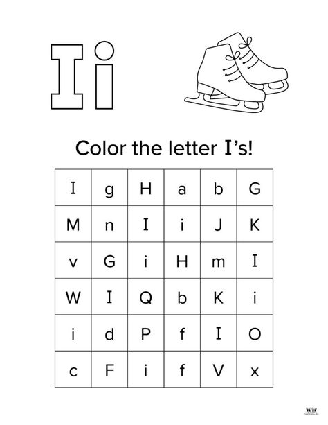 Choose from 50 FREE letter "i" worksheets perfect for your young learner. Worksheets include tracing, coloring, upper and lowercase, and more! Preschool Letter I Worksheets, Letter I Worksheets Kindergarten, Letter I Worksheet, Letter D Worksheet, Alphabet Practice, Kids Worksheets Preschool, Abc Activities, Free Lettering, Letter D