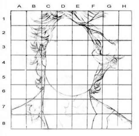 Portrait Drawing for the Ultimate Beginner: The Grid Method Grid Portrait, Facade Painting, Drawing Grid, Grid Drawing, Draw Portrait, Grid Art, Diy Joy, Sketching Tips, Realistic Portrait