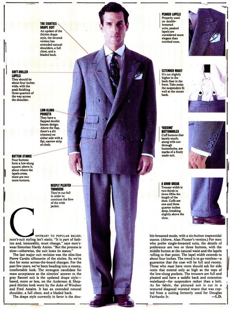 [​IMG] 80s Tailoring, 90s Suits, Womens Power Suit, 80s Suit, Vintage Men Style, 80s Fashion Men, 1980s Men, Smart Fashion, 80s Men