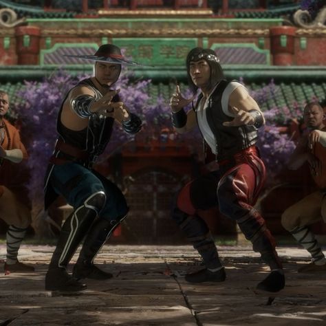 mk onslaught kung lao & liu kang Kung Lao And Liu Kang, Liu Kang X Kung Lao, Kung Lao, Liu Kang, Literally Me, Laos, Fan, Anime, Quick Saves