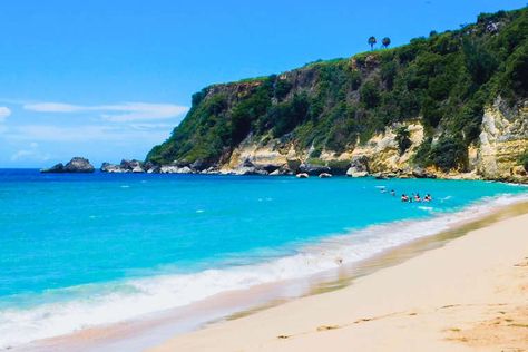 Best Beaches in Puerto Rico to Visit Right Now - Thrillist Prettiest Beach, Puerto Rico Beaches, Puerto Rico Pictures, Caribbean Restaurant, Puerto Rico Trip, Best Beaches To Visit, Puerto Rico Vacation, Road Trip Camping, Travel Caribbean