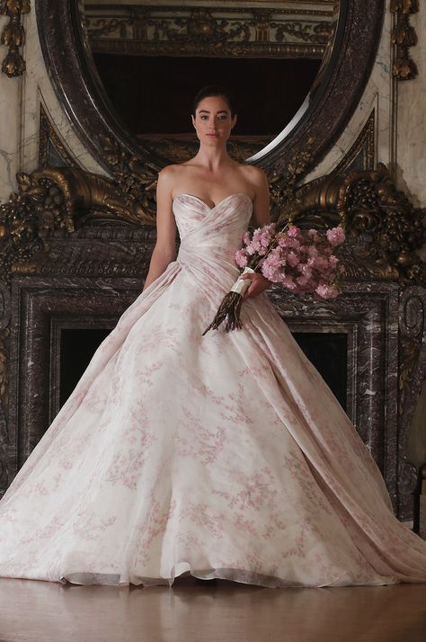 Blossom Wedding Dress, Cherry Blossom Wedding Dress, Romona Keveza Bridal, Romona Keveza Wedding Dresses, Romona Keveza, Wedding Dress Organza, Cherry Blossom Wedding, Italian Dress, 2016 Wedding Dresses