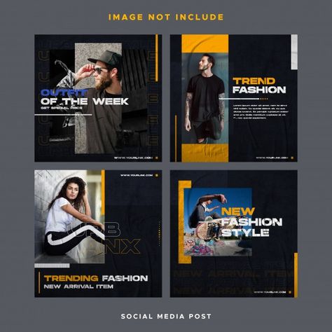 Social media post design instagram Premi... | Premium Psd #Freepik #psd #design #template #fashion #social-media Post Design Instagram, Instagram Advertisement, Sport Ideas, Jean Ideas, Post Insta, Social Design, Desain Editorial, Social Media Post Design, Event Poster Design