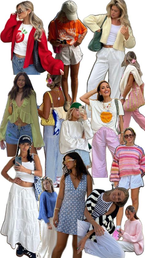 Mallorca Fashion, Australian Summer Outfits 2024, Tropical Backpacking Outfits, Backpacking Outfits, Copenhagen Style, Comfy Fashion, Autumn Summer, Festival Outfits, Capsule Wardrobe