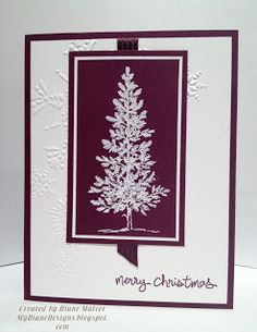 Lovely As A Tree, Christmas Cards 2018, Wonderful Friend, Stamped Christmas Cards, Christmas Card Inspiration, Tree Stamp, Homemade Christmas Cards, Stampin Up Christmas Cards, Christmas Tree Cards