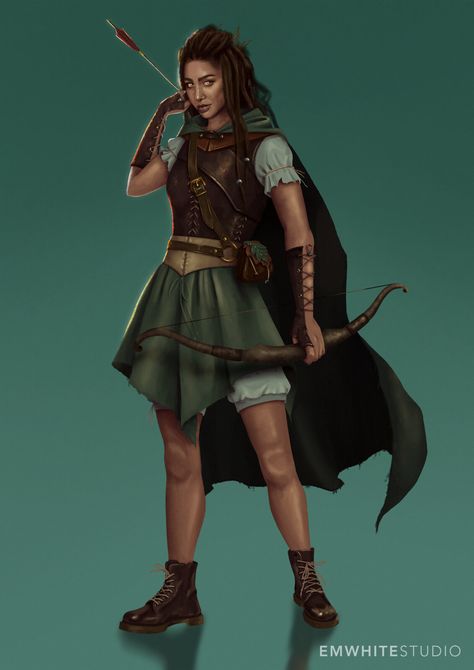 Female Ranger Dnd, God Is Gracious, Ranger Dnd, D D Races, Character Illustration, Drawing Reference, Samurai Gear, Dungeons And Dragons, Google Images