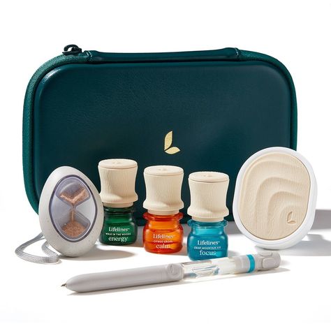 Come back to the present moment—no matter where the moment takes you. Our Sensory Essentials Travel Set features some of Melissa’s favorite diffusers and Essential Oil Blends to help you switch on your body’s most effective stress relievers—your senses. Includes Everyday Diffuser, Grounding Stone, Pen Diffuser, and 3 bottles of Lifelines Essential Oil Blends from our Crisp Mountain Air, Citrus Grove, and Walk in the Woods scent families. Calming Oils, Scent Diffuser, Essential Oil Blend, Walk In The Woods, Easy Travel, Oil Blends, Travel Set, Travel Kits, Aromatherapy Diffusers