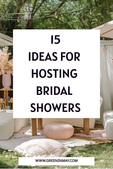 Discover the perfect bridal shower venue ideas with our guide! From charming garden bridal shower ideas to elegant hotel party settings, we have the best bridal shower location ideas. Whether you're planning a chic bridal brunch or a cozy gathering, find inspiration to make your bridal shower planning seamless and memorable. Bridal Shower Seating Ideas, Bridal Ahower Ideas, Bridal Shower Must Haves, Outdoor Bridal Shower Ideas Backyards, Bridal Shower Set Up, Bridal Shower Set Up Ideas, Backyard Bridal Shower Ideas, Elegant Bridal Shower Ideas, Classy Bridal Shower Ideas