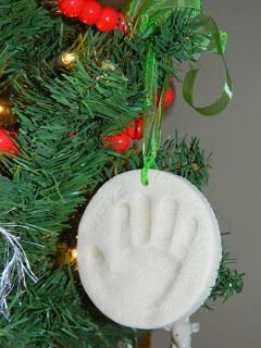 Polka-Dotty Place: Salt Dough Ornaments Handprint Ornaments, Salt Dough Ornaments, Dough Ornaments, Salt Dough, Baby Crafts, Keepsake Ornaments, Great Christmas Gifts, Hand Print, 2 Cups