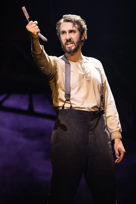 Sweeney Todd Costume, Annaleigh Ashford, Josh Groban Broadway, New York Theater, The Great Comet, Tony Award, Josh Groban, Fleet Street, Musical Plays