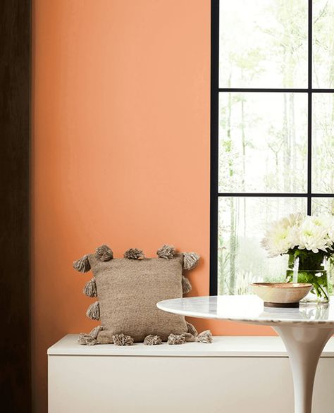 SW 6633 Inventive Orange paint color by Sherwin-Williams is a Orange paint color used for interior paint projects. Visualize, coordinate, and order color samples here. Orange Paint Colors, Kid Bedroom, Sherwin Williams Paint Colors, Orange Paint, Paint Projects, Colors Orange, Color Samples, Sherwin Williams, Paint Color