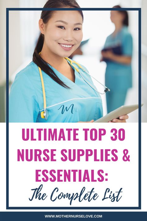 As a busy nurse or a nurse mom, check out these complete list of nurse supplies and nurse essentials that will make your life easier. Nurses need to be ready for just about anything, and having the right nurse supplies to succeed has never been more critical.   #nurselife #nursecare #nursesupplies #prepAnurse Er Nurse Must Haves, Nurse Clipboard, Nurse Essentials, Nurse Supplies, Stethoscope Case, Caregiver Burnout, Nurse Mom, Hospital Nurse, Nurse Bag