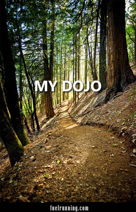 My dojo. Running Quotes, Pacific Crest Trail, Happy Trails, Take A Hike, Appalachian Trail, Workout Motivation, Camping And Hiking, Oh The Places Youll Go, Belleza Natural