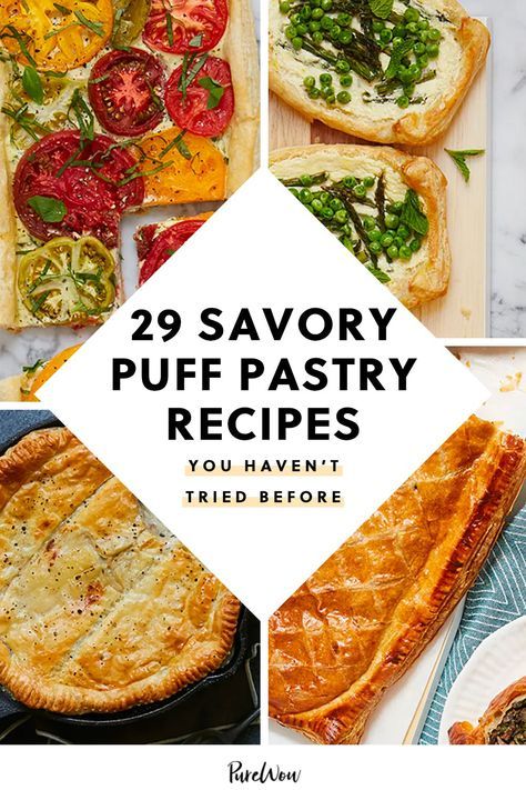 25 Savory Puff Pastry Recipes You Haven’t Tried Before #purewow #cooking #recipe #food #easy #kitchen picks #dinner Savoury Puff Pastry, Savory Puff Pastry Recipes, Puff Pastry Dinner, Puff Pastry Recipes Dinner, Recipes Using Puff Pastry, Puff Pastry Recipes Appetizers, Puff Pastry Recipes Savory, Easy Puff Pastry Recipe, Puff Pastry Recipes Dessert