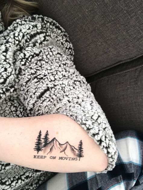 The Art of Travel: Exploring the World of World Traveler Tattoos Outdoor Tattoos Women, Oregon Tattoo For Women, Alaska Tattoo Ideas Simple, Tattoo Ideas Outdoors, Mtn Tattoo, Alaska Tattoos For Women, Moutain Tattoos For Women, Outdoor Tattoo For Women, Colorado Tattoo Ideas For Women