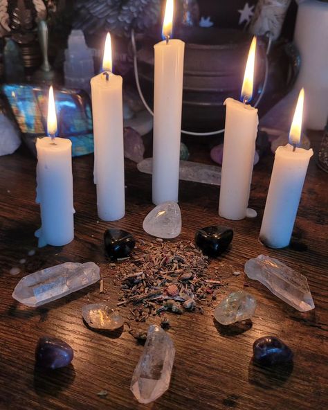 Customized Professional Ritual Services ✨️🖤 The Hour of Witchery offers: • Mystery Witch Box • Online Witch Academy • Ritual Services • Divination Services • Consultations • Handmade Ritual Products • Downloadable Rituals • Downloadable Affirmations • Natural Stone Jewerly • And More Shop & Order: www.thehourofwitchery.com #spell #spells #spellwork #spellbound #witchery #witchesofinstagram #witchcraft #whitemagic #wiccan #spellcaster #spellcasting #witchaltar #candlework #ritualwork #ritua... Rituals Products, Ritual Altar, Witches Altar, Spell Caster, White Magic, Ritual, Natural Stone, Natural Stones, Affirmations