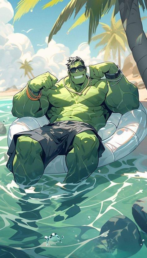 Hulk Reference, Male Superhero, Hulk Artwork, Hulk Superhero, Wallpaper Digital Art, Beginner Artist, Hulk Art, Hulk Comic, Marvel Superheroes Art