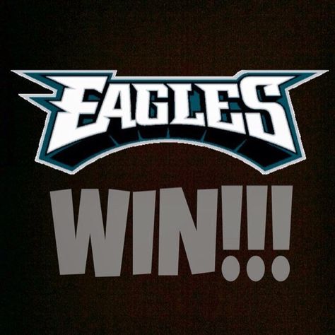 WIN!!! Eagles Philly, Philadelphia Eagles Wallpaper, Eagles Kelly Green, Eagles Win, Philly Eagles, Go Eagles, Philadelphia Eagles Fans, Nfc East, Eagles Nfl