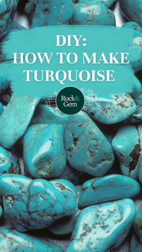 How To Make Rocks, Turquoise Rock, Real Turquoise Jewelry, Blue Shots, How To Make Resin, Fun Projects For Kids, Raw Turquoise, Antler Ring, Blue Food Coloring