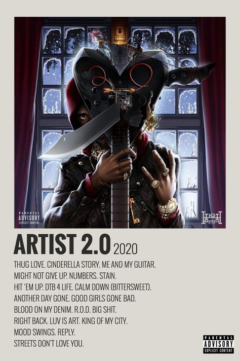 Artist 2.0 Album Cover A Boogie, A Boogie Album Poster, A Boogie Album, Insta Recreate, Notorious Big Art, A Boogie Wit Da Hoodie, Stay Mad, Album Wall, A Boogie