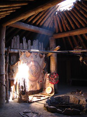 / Earth Lodge, Lewis And Clark Trail, Dome Structure, Unusual Buildings, Indian Village, Location Inspiration, Dome House, Indian Architecture, U.s. States