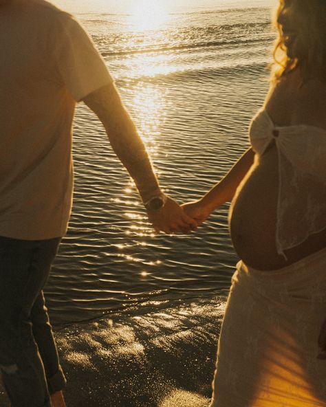 taking it back to a perfect july evening by the coast w/ jessica and arnaldo! maternity sessions have always had a special place in my heart, but there’s something about being able to document this precious time for dear friends that makes me extra emotional! j + a have already welcomed their sweet babygirl into the world, but these photos were too good to not share on my feed! 🌞🐚🌊✨ • • • • • • keywords: Oregon photographer, Portland photographer, couple, in love, elopement photographer, wedd... Maternity Pictures With Husband, Pictures With Husband, Maternity Shoot Beach, Beach Maternity Shoot, Photographer Couple, Couple In Love, Beach Maternity, Special Place In My Heart, Maternity Shoot