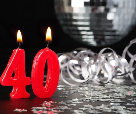 Here's How Much Money The Average 40-Year-Old Has Birthday Disco Theme, 50th Birthday Ideas For Women, 50th Birthday Ideas, Birthday Ideas For Women, Background For Birthday, Birthday Disco, 50th Birthday Party Themes, 50th Birthday Party Favors, Fiesta Party Supplies