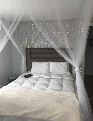 4 Corner Post Bed, Canapes Bed, Net Above Bed, Canapes Bed Ideas, Curtain Above Bed, Canopy Above Bed, Canape Bed, Curtains Over Bed, Canopy Bed Decor