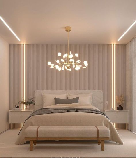 Desain Pantry, Stylish Bedroom Design, Luxury Room Bedroom, Bedroom Interior Design Luxury, Interior Design Your Home, Classy Bedroom, Home Design Living Room, Bedroom Furniture Design, Room Design Bedroom