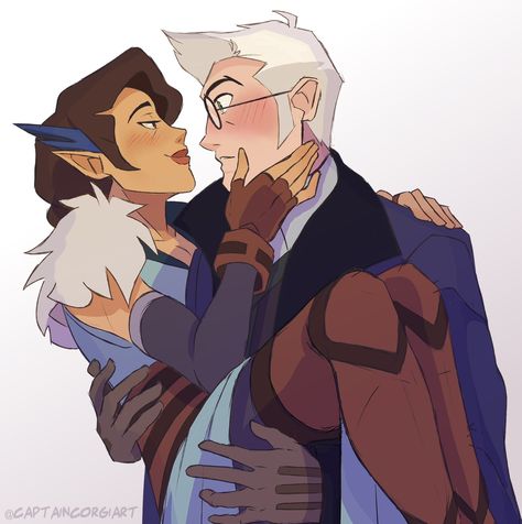 Legend Of Vox Machina Vex And Percy, Vox Machina Vex And Percy, Percival De Rolo Fanart, Vox Machina Fan Art, Critical Role Percy, Aldnoah Zero, Critical Role Characters, Mighty Nein, Critical Role Fan Art