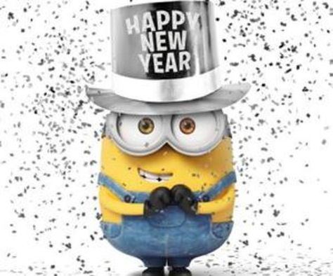 Enjoy the new year with the minions! In this blog, we have 10 happy new year minion quotes and sayings to bring in 2016 in the right way! Minions New Year, Happy New Year Pictures, Minion Movie, Minion Pictures, Happy New Year 2016, Minions Love, Funny New Year, Cute Minions, New Year Gif