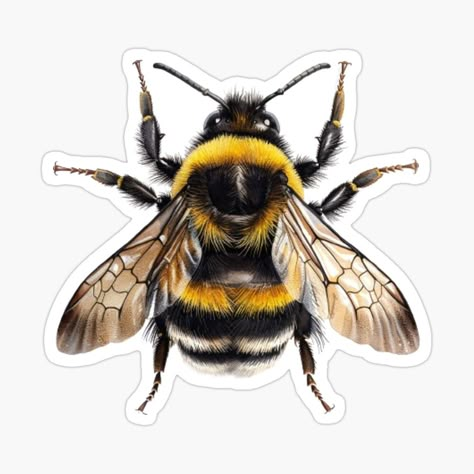 Get my art printed on awesome products. Support me at Redbubble #RBandME: https://www.redbubble.com/i/sticker/Bumble-bee-by-Passionac/160011057.EJUG5?asc=u Bee Journal, Bee Sticker, Journal Ideas, Bumble Bee, My Art, Awesome Products, Honey, Bee, Scrapbooking