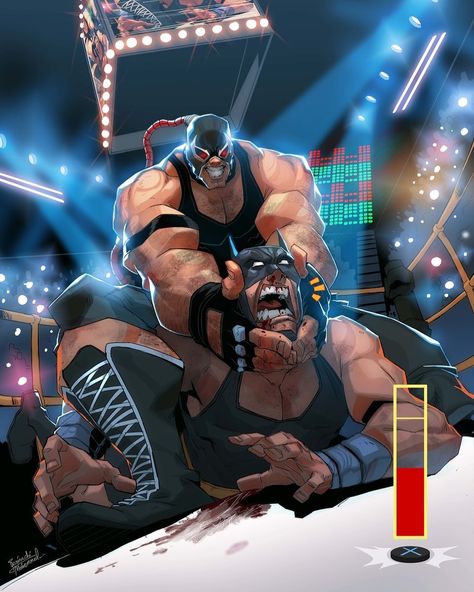 1,891 Likes, 2 Comments - @dccomicsfinest on Instagram: “By Ifesinachi Orjiekwe #Batman #Bane #DC #DCComics” Bane Batman, Batman Fan Art, Wrestling Posters, Me And My Friend, Univers Dc, Dc Villains, Dc Comics Artwork, Batman Universe, Batman Joker