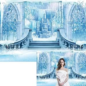 Frozen Wedding Theme, Frozen Backdrop, Backdrop Winter Wonderland, Snowflake Photography, Photography Banner, Frozen Background, Frozen Wedding, Wonderland Backdrop, Frozen Party Supplies