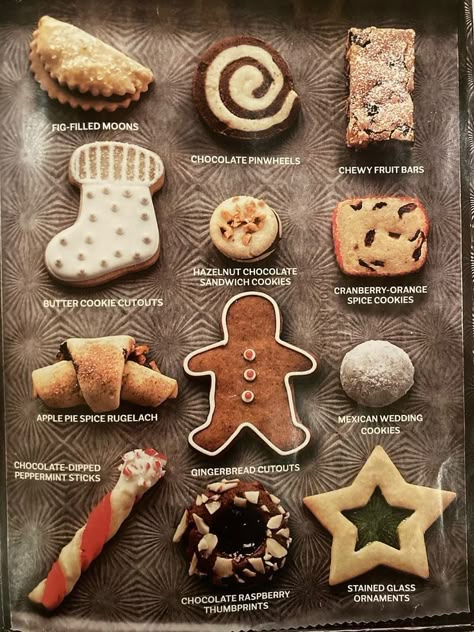 Small Cookie Box Ideas, Baked Goods Gift Box Ideas, Christmas Cookie Variety, Broma Bakery Cookies, Kawaii Christmas Cookies, Christmas Baked Goods Gift Basket Ideas, Holiday Baking Aesthetic, Christmas Dessert Boxes, Christmas Baked Goods Gifts Packaging