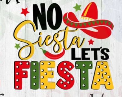 Fiesta Sign, Family Reunion, Signs