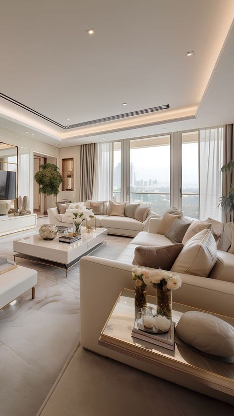 Large Living Room Layout, Luxury Living Room Inspiration, Glam Living Room Decor, Elegant Living Room Decor, Glam Living Room, Inspire Me Home Decor, Home Decor Living Room, Elegant Living Room, Elegant Living