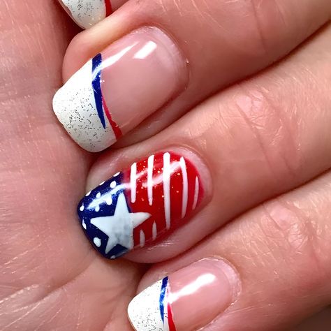 PRICES MAY VARY. 🌟【Perfect for Fourth of July celebrations】: Show off your patriotic spirit with this Independence Day-themed press on nail set featuring red, white, and blue elements. 🌟【Short and square shape】: The nails in this set have short length and square shape, providing a natural and subtle look that is perfect for everyday and any occasion wear. 🌟【Easy to apply and remove】: With our included 24 jelly glue and 1 nail removal wooden sticker, you can apply and remove these nails with e Labor Day Nails Design 2024, Labor Day Nails, Nails With Stars, 4th Nails, Press On Nails Square, Patriotic Nails Design, Nail Removal, Usa Nails, Short Press On Nails