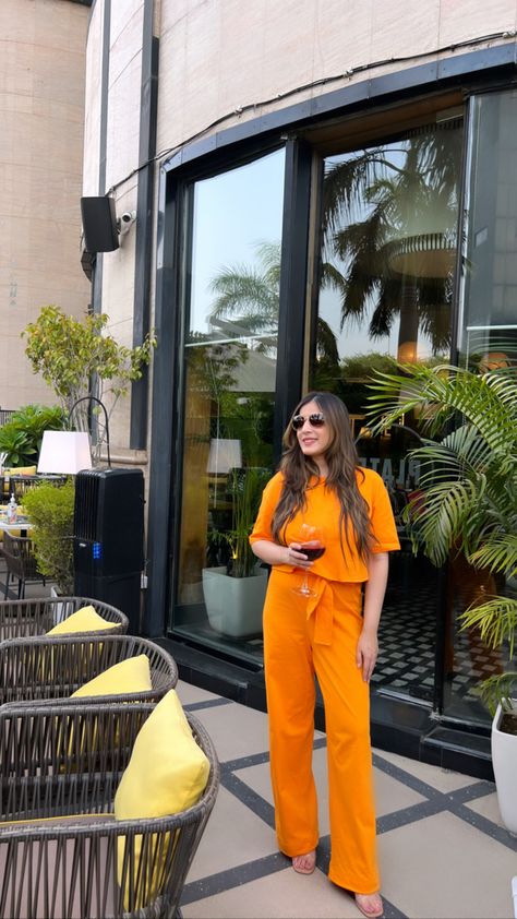 Zara coord, Co-ord 2022 Zara Coord Set 2023, Zara Coord Set, Coord Set, Co Ord, Jumpsuit, Zara, Orange, Quick Saves