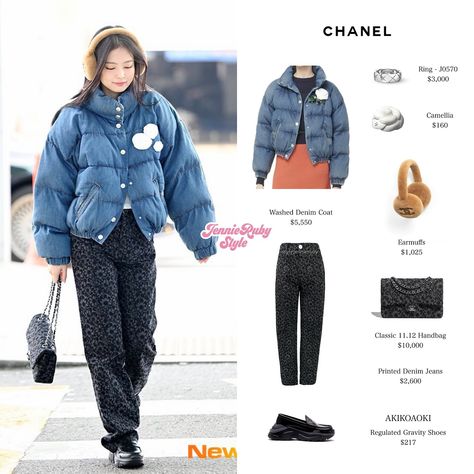 241110 - JENNIE at ICN airport on her way to the Japan 💙 #STYLEJENNIERUBY #JENNIE #JENNIEKIM #제니 #제니김 #BLACKPINK #블랙핑크 #JENNIESTYLE #OA #CHANEL #AKIKOAOKI Jennie Airport, Blackpink Closet, Jennie Black, Outfits New Year, Icn Airport, Purple Outfits, Dance Fashion, Black Pink Dance Practice, Jennie Kim